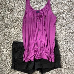 American Eagle Button Up Tank - Size S/P